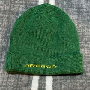 Go Ducks! Green Oregon Beanie